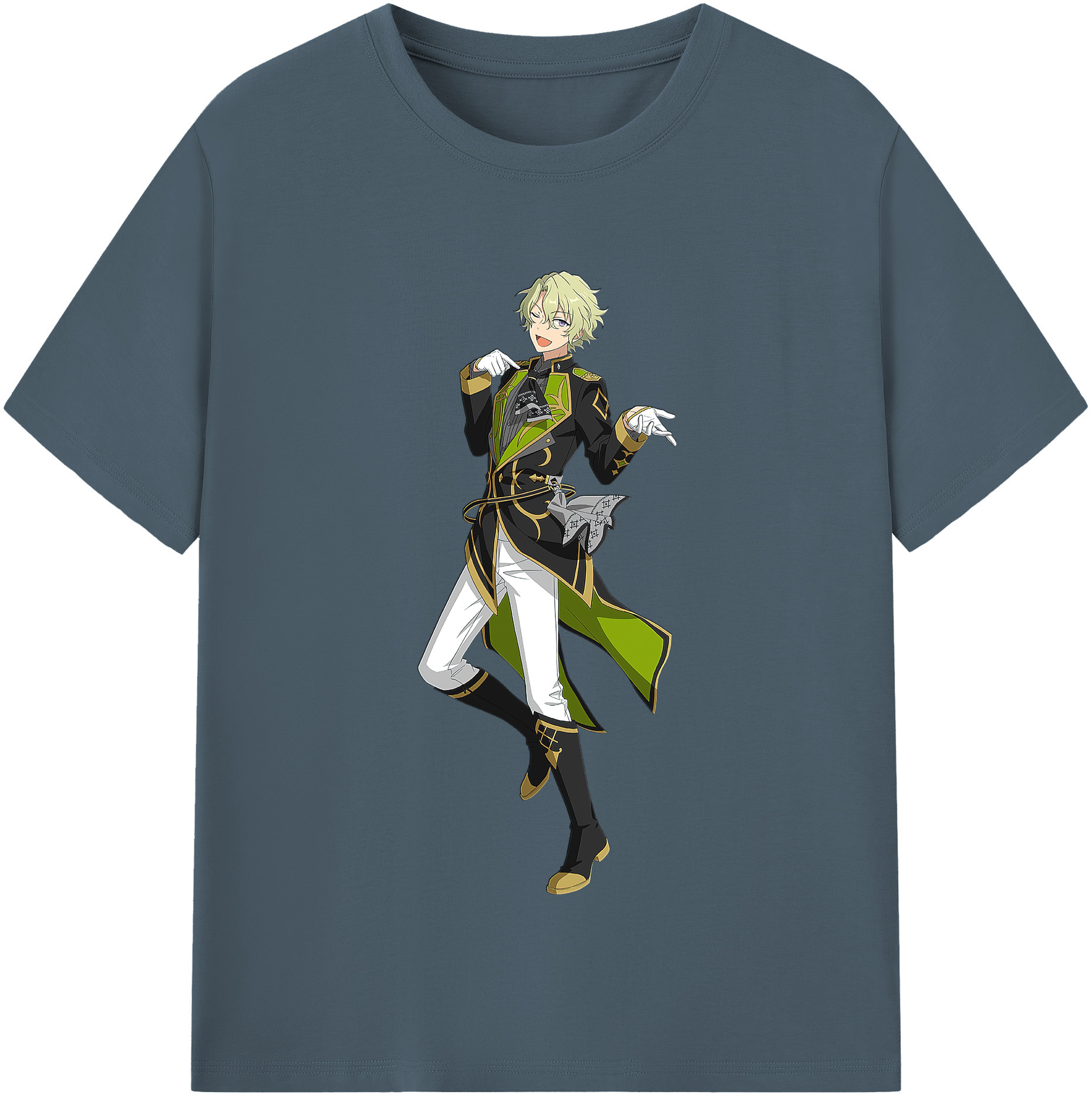 （画像用） あんさんぶるスターズ! Ensemble Stars 綿100％半袖Tシャツ（フロントプリント）
